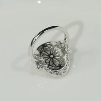 Royal Style One of A Kind Daisy Ring