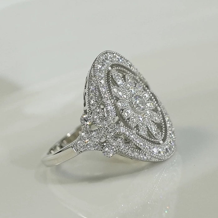 Royal Style One of A Kind Daisy Ring
