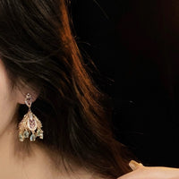 Wind Bell-Inspired French Palace Earrings