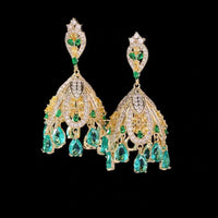 Wind Bell-Inspired French Palace Earrings