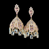 Wind Bell-Inspired French Palace Earrings