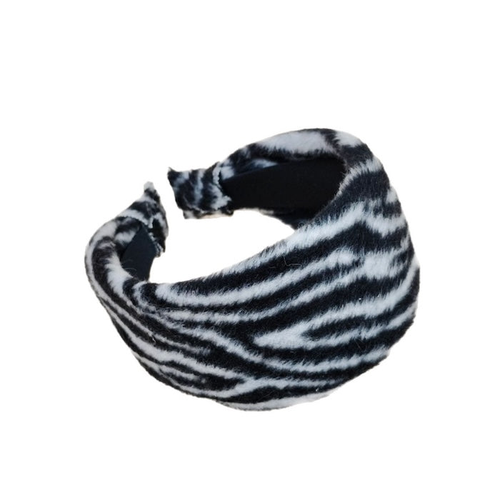 Zebra Print Statement Headband