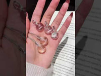 Clear Quartz Reindeer Necklace