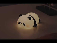 Panda Night Lamp – Soft Silicone Rechargeable Light