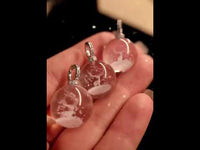 Clear Quartz Reindeer Necklace