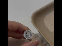 Vintage Compass Spinner Necklace n Ring Set