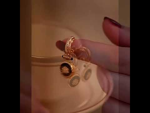 Vintage inspired Rose Drop earrings